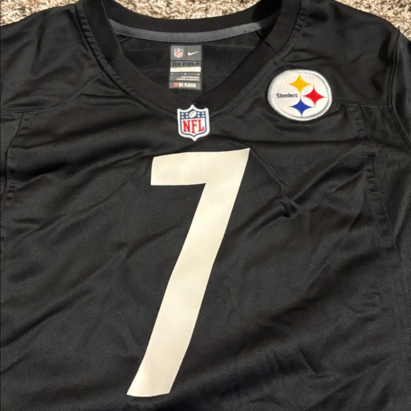 Kids NFL Nike number 7 Ben Roethlisberger Pittsburgh Steelers NFL Jerseys size L - Picture 2 of 5